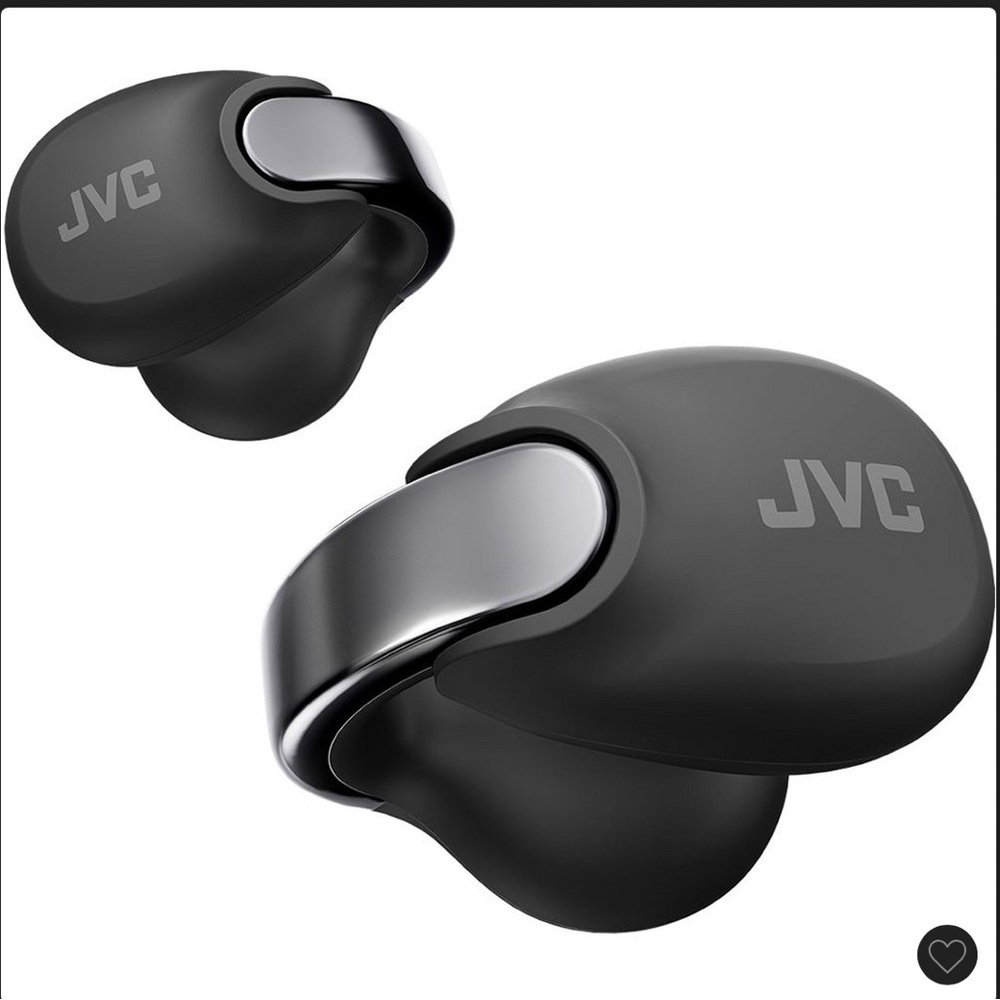 JVC Black Wireless Earbuds